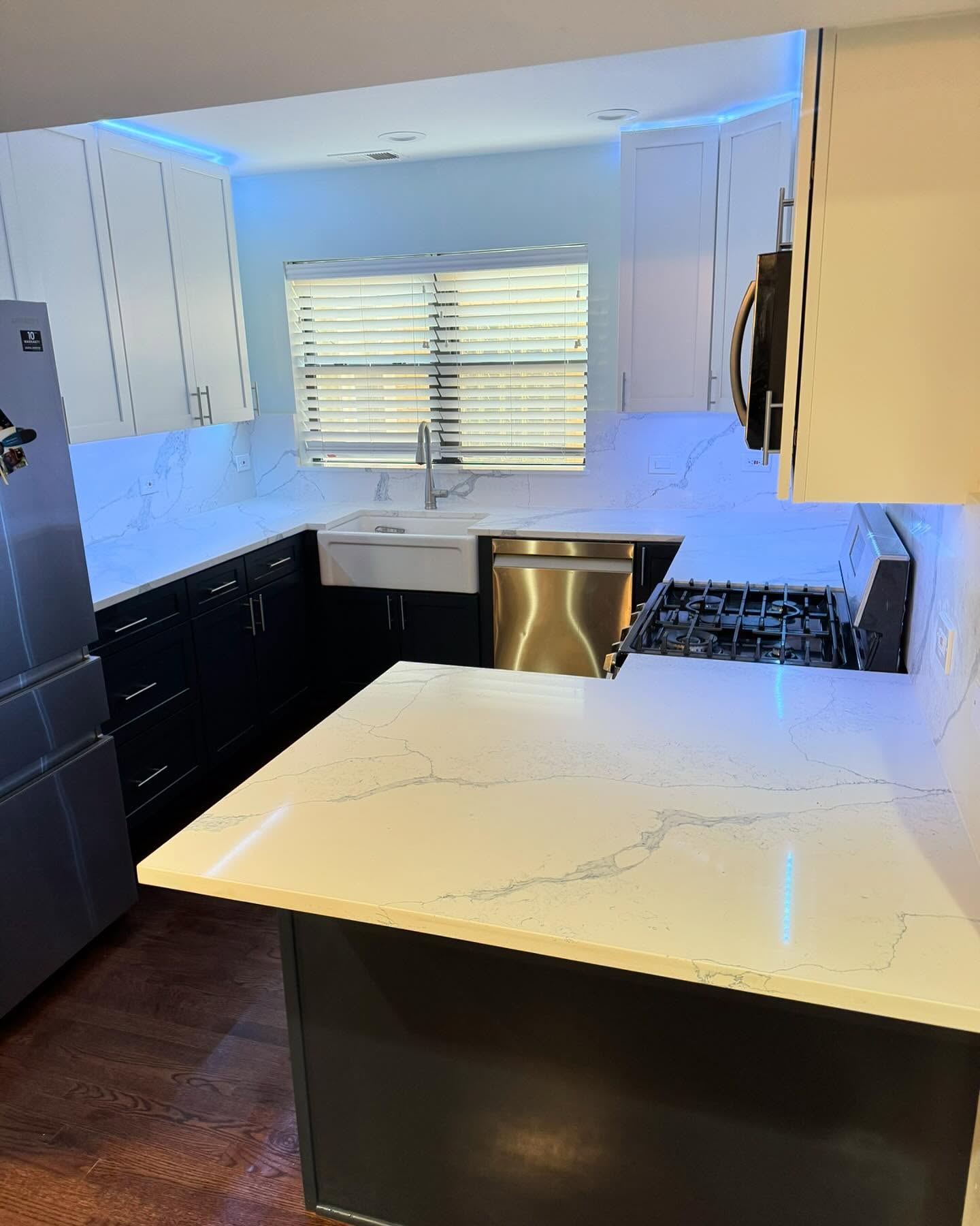 Beautiful kitchen sink view window