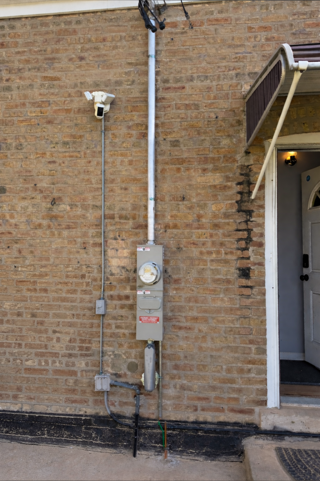 Electrical service after upgrade